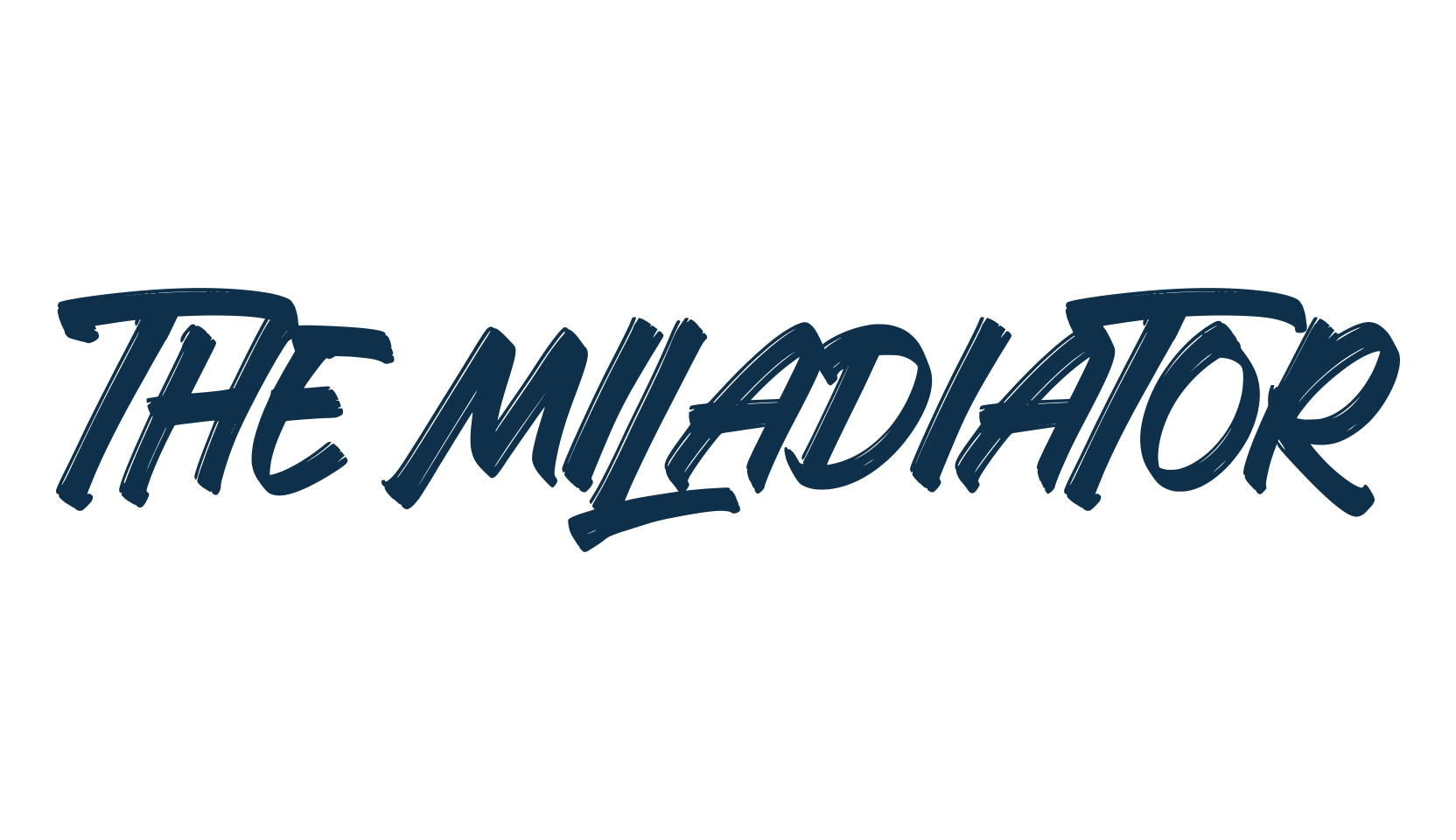 The Miladiator, brush font preview