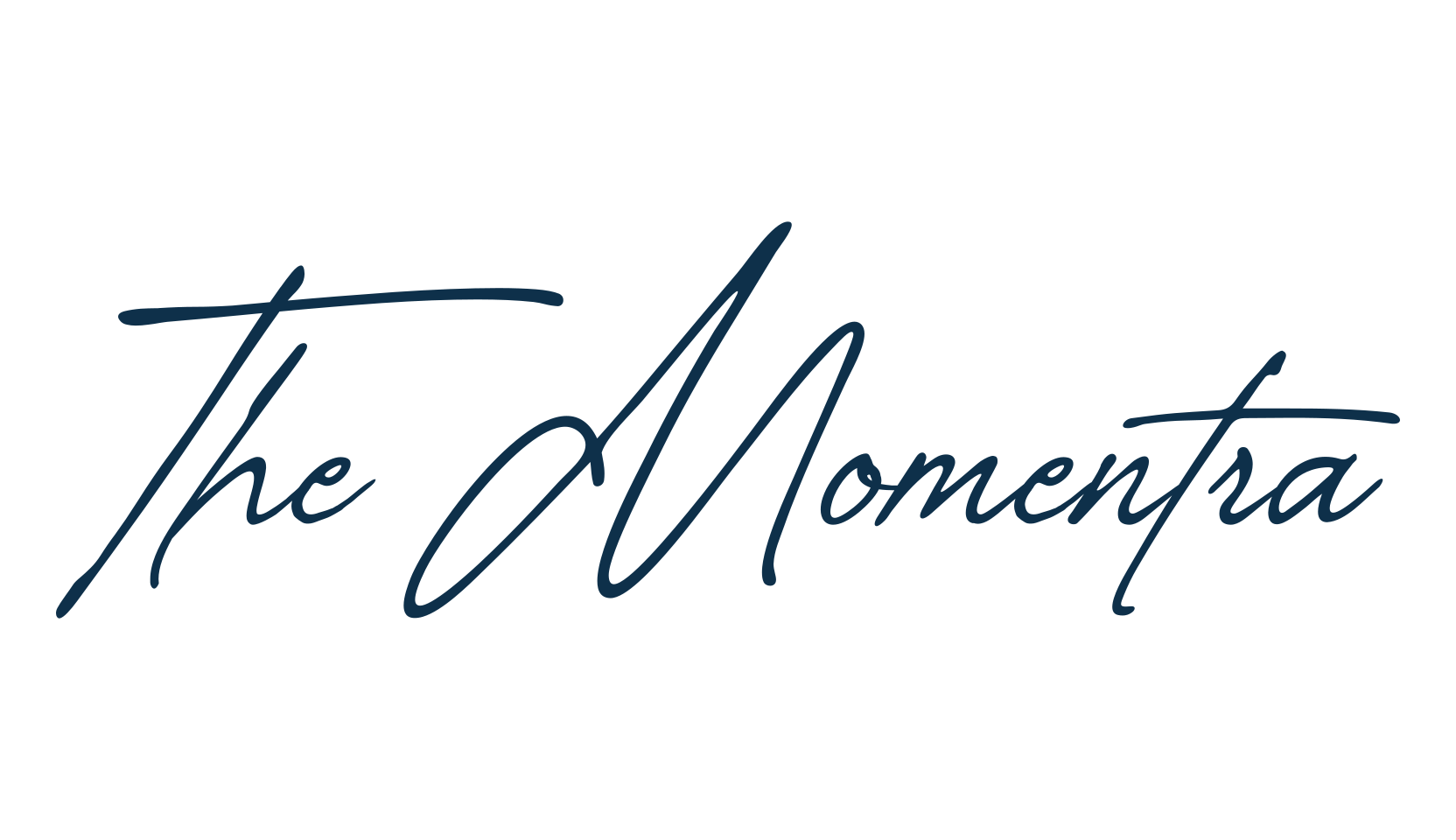 The Momentra, script handwritten fancy decorative calligraphy font preview