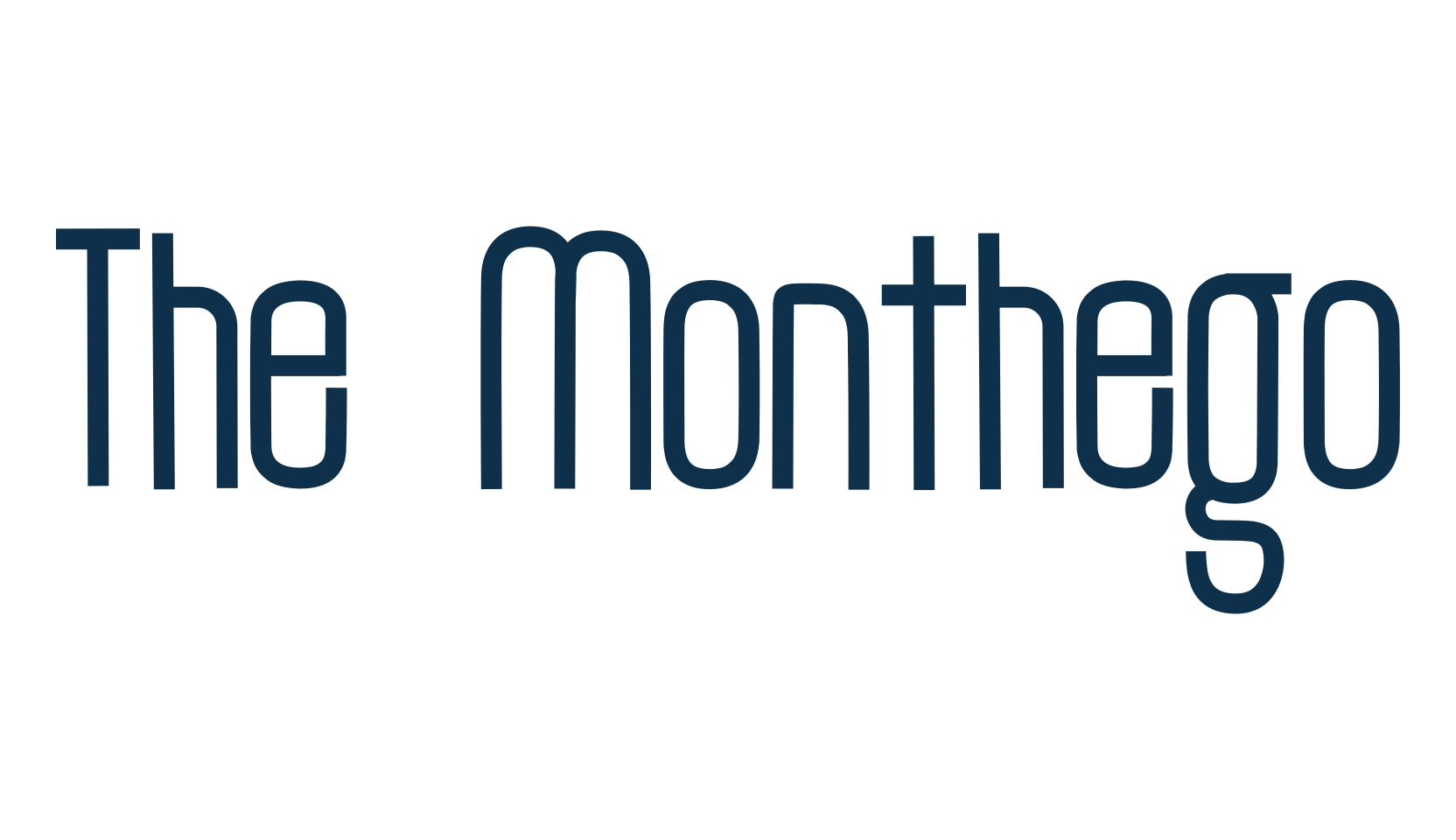 The Monthego, basic sans serif font preview