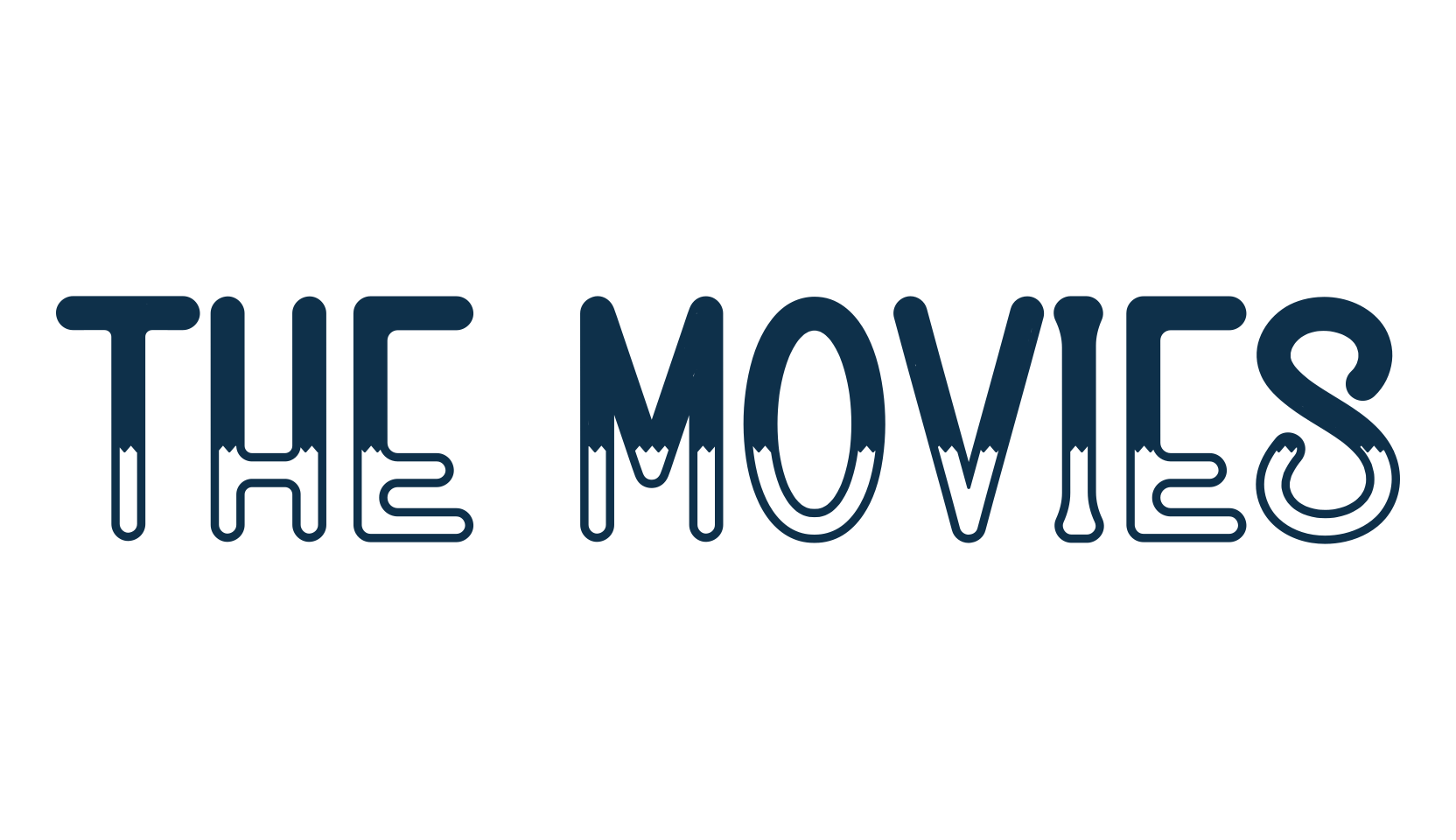 The Movies, fancy various decorative script calligraphy font preview