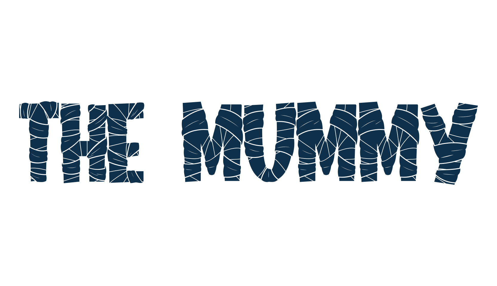 The Mummy, fancy decorative font preview