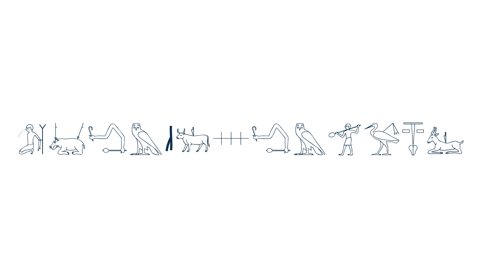 The Nile Song, fancy decorative font preview