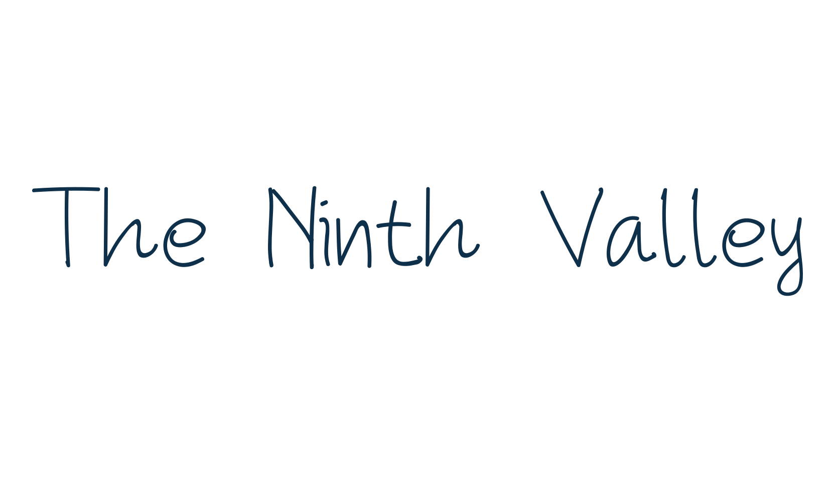 The Ninth Valley, fancy various decorative font preview