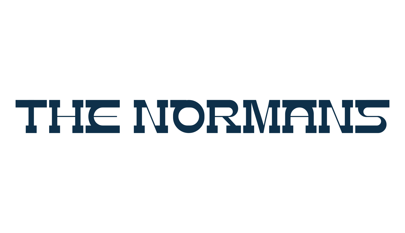 The Normans, fancy retro decorative font preview
