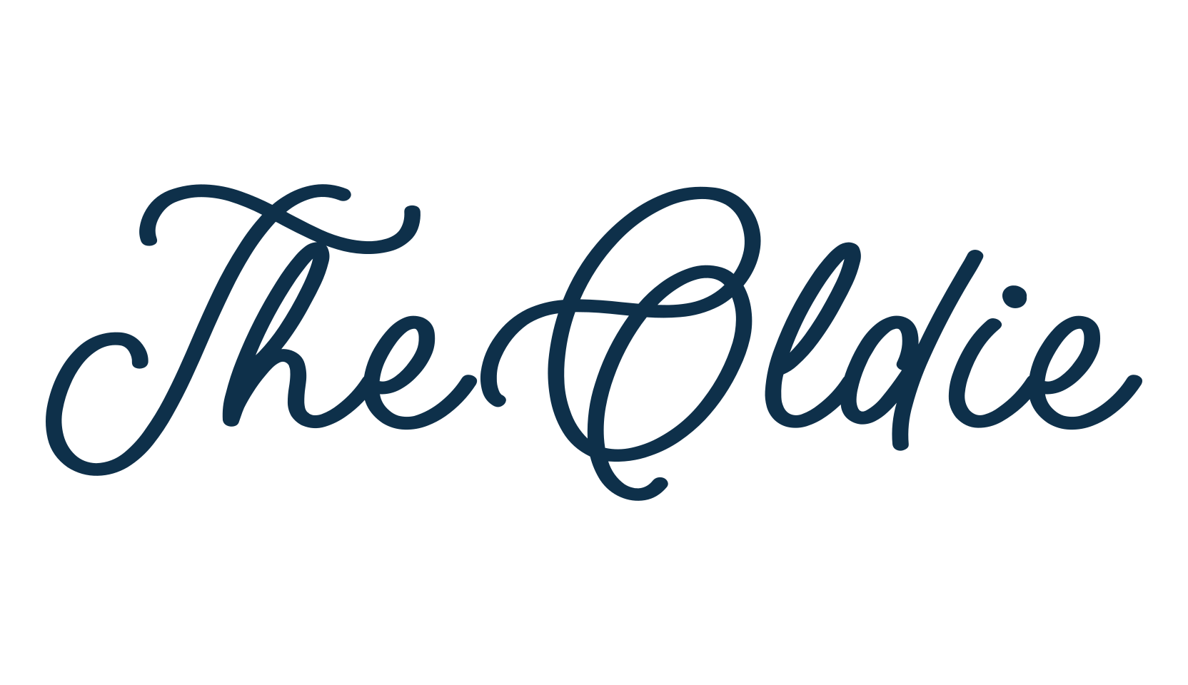 The Oldie, fancy various decorative script calligraphy font preview