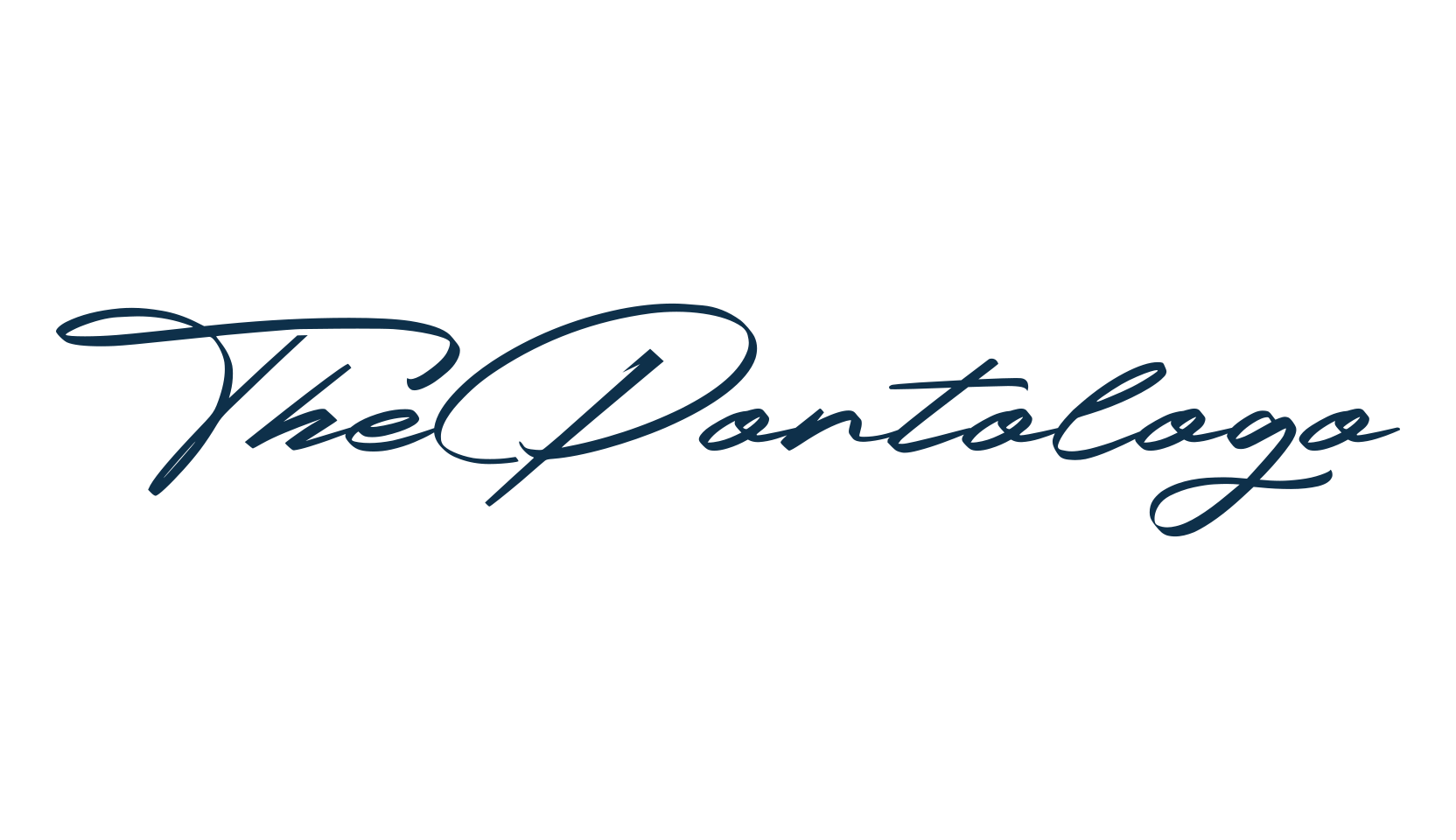 The Portologo, script handwritten fancy decorative calligraphy font preview
