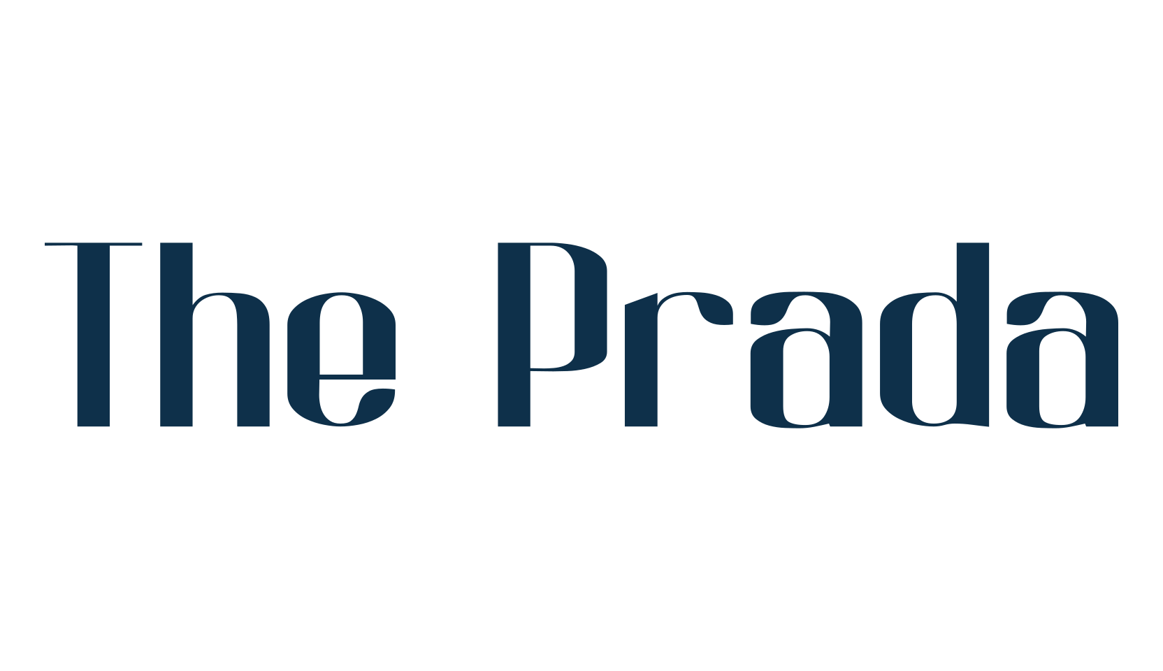 The Prada, basic sans serif font preview