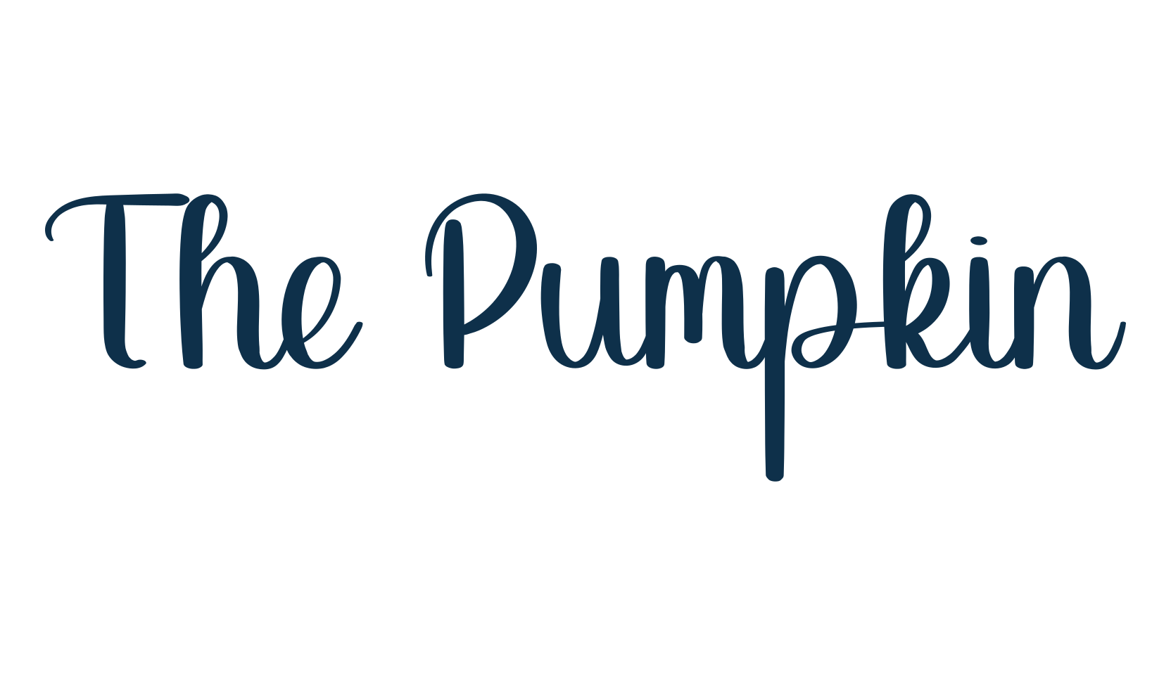 The Pumpkin, fancy various decorative script calligraphy font preview