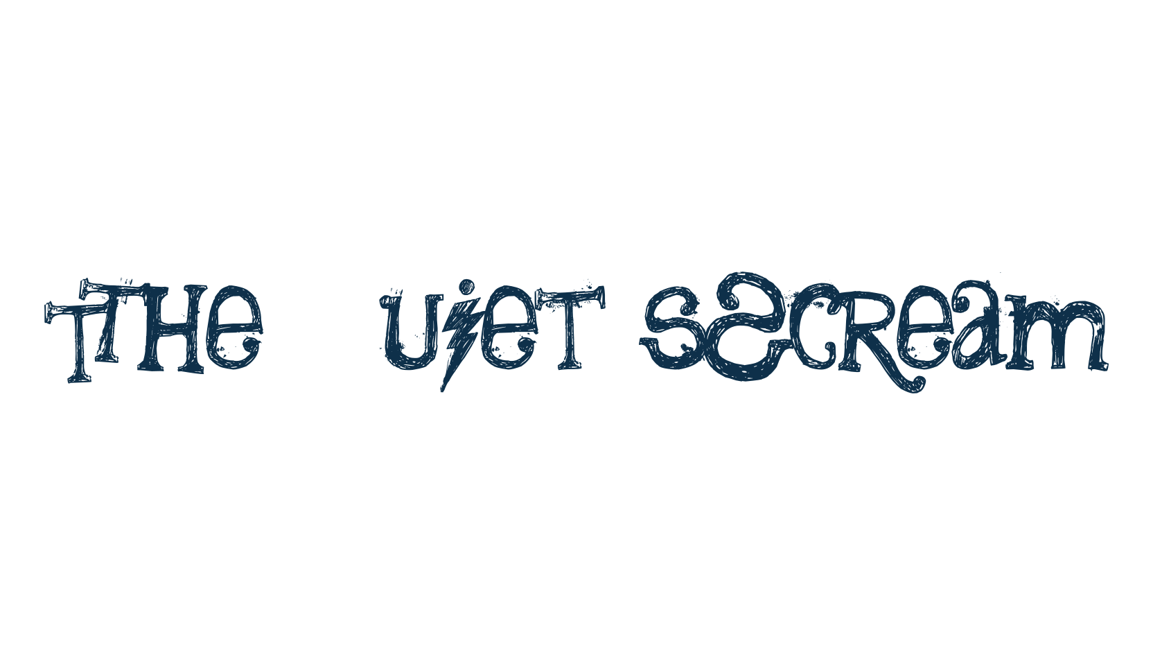 The Quiet Scream, various font preview