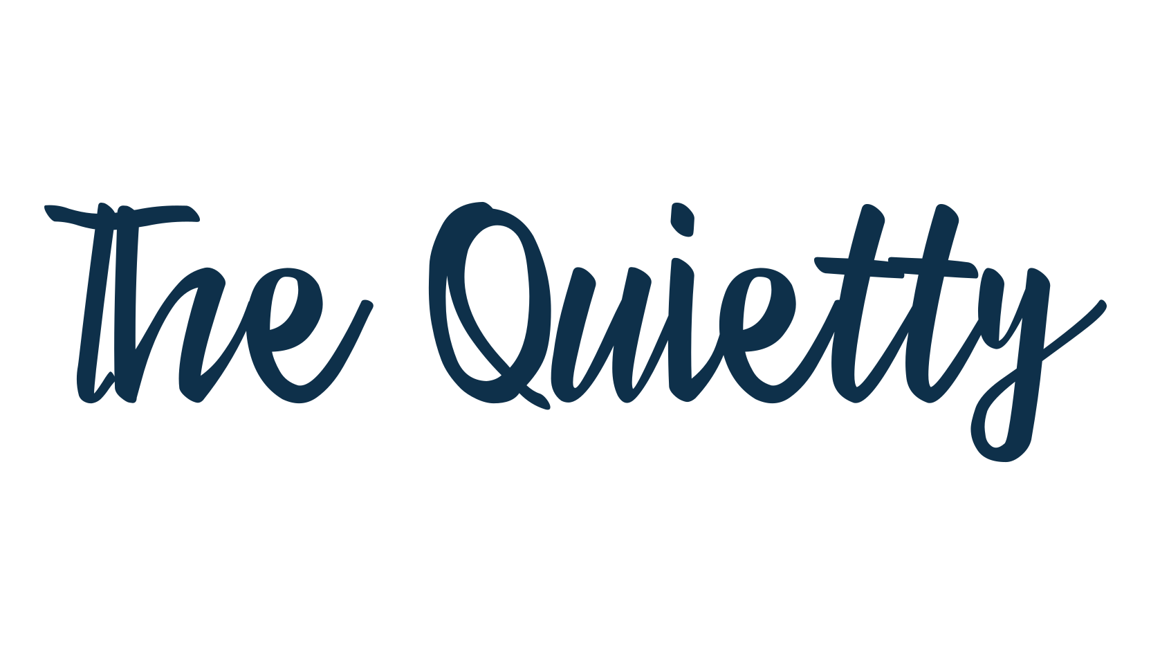 The Quietty, fancy various decorative script calligraphy font preview