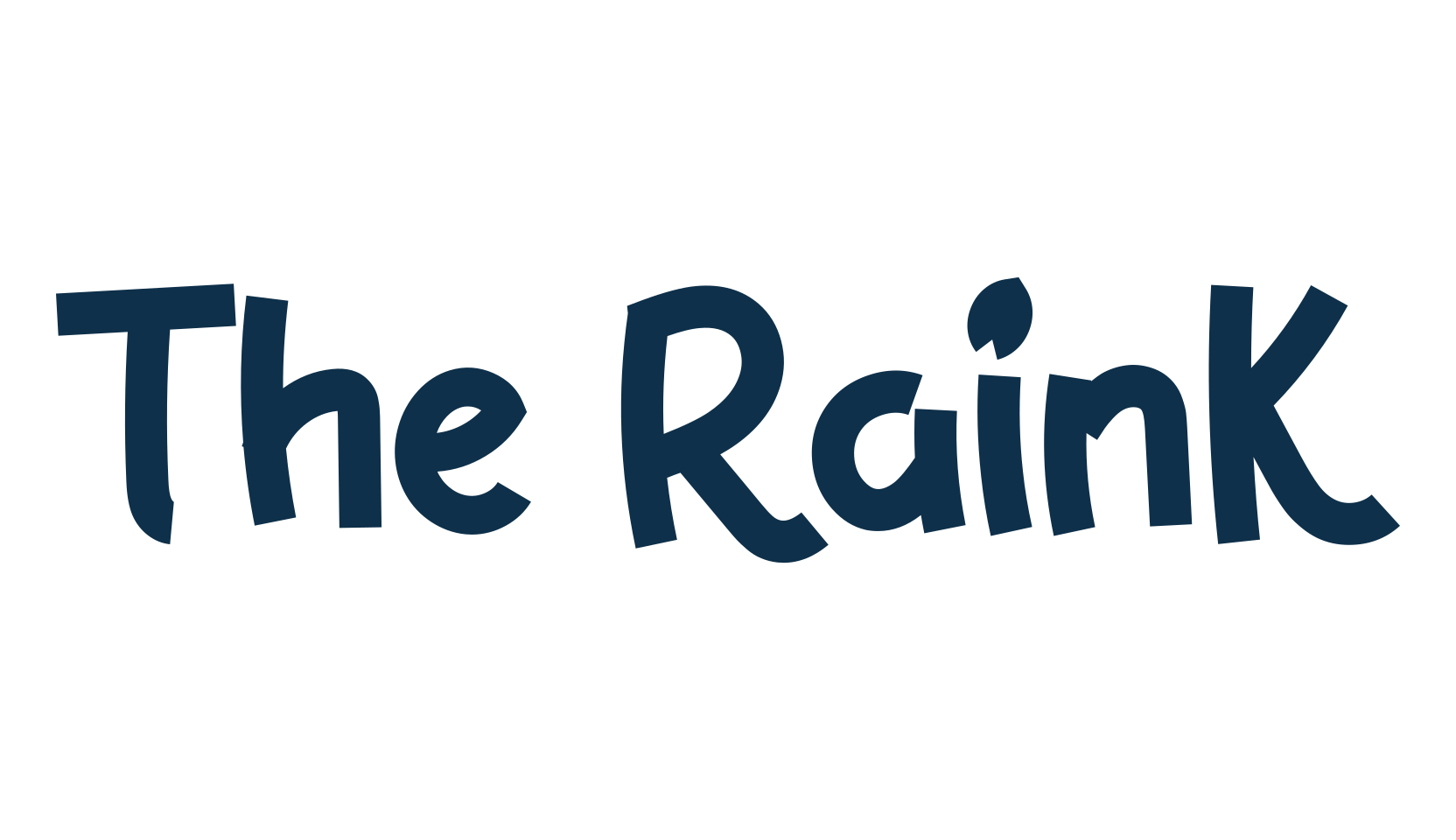 The RainK, fancy various decorative font preview