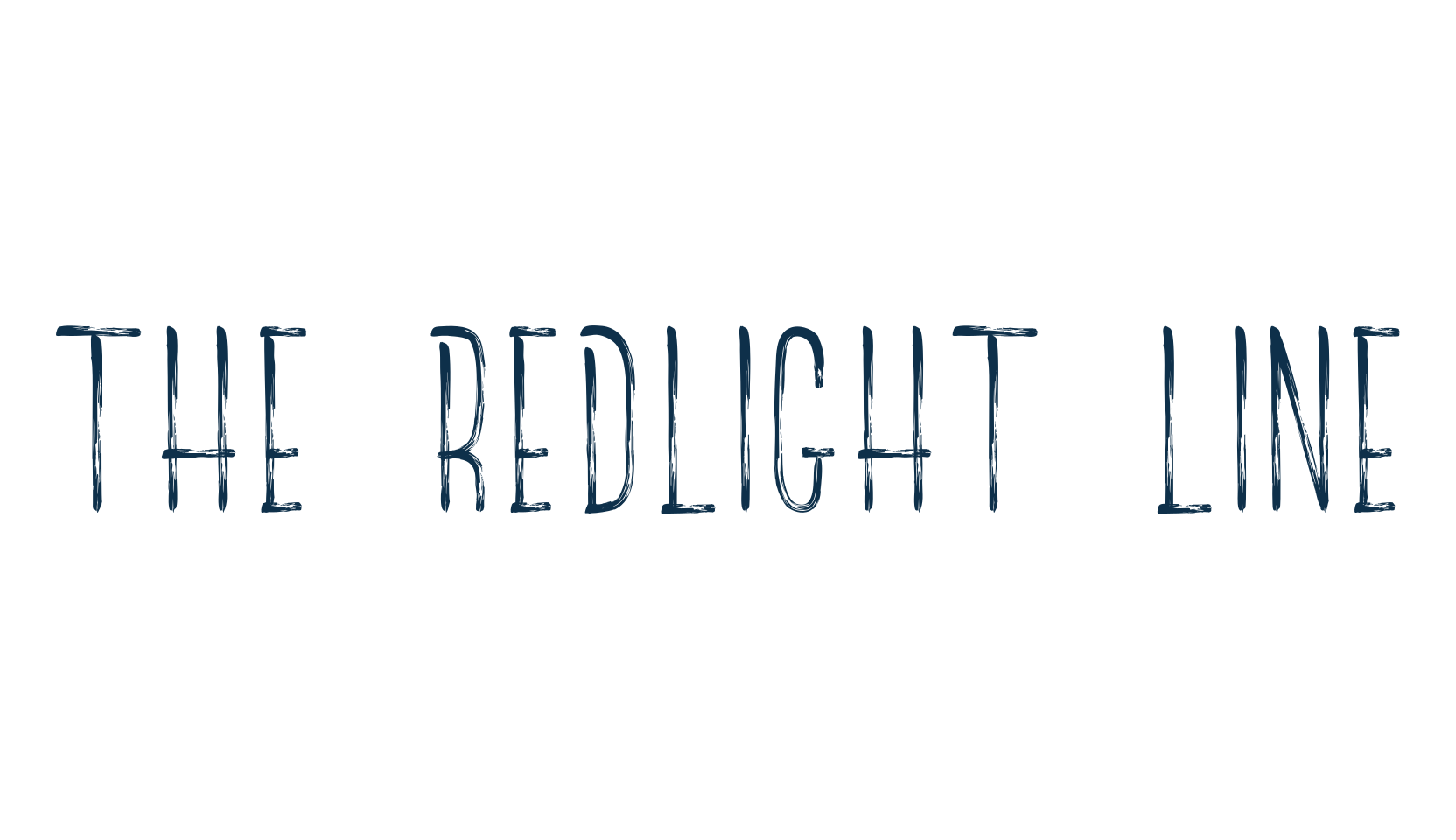 The Redlight Line, fancy eroded decorative font preview