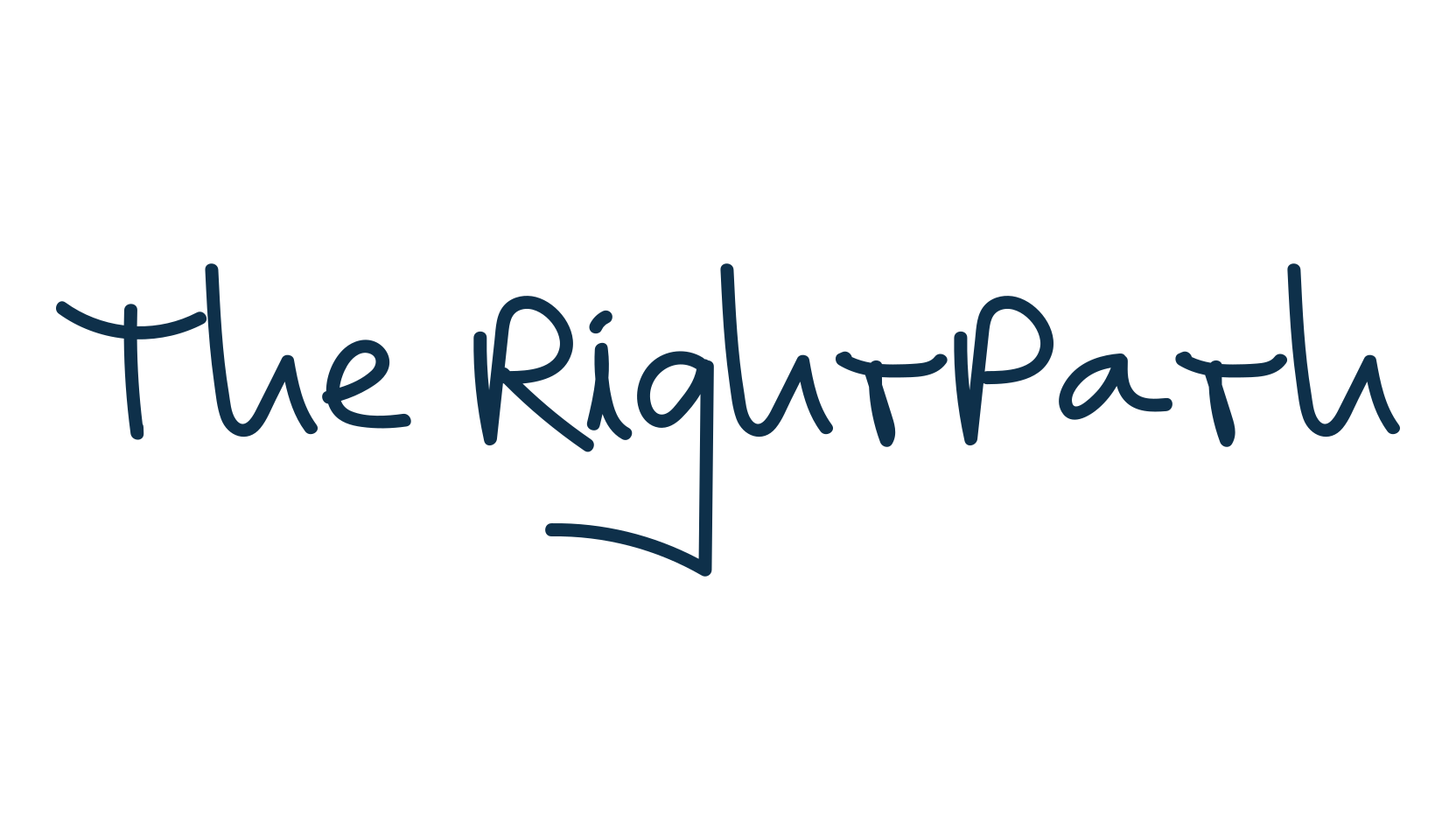 The RightPath, script handwritten fancy decorative calligraphy font preview
