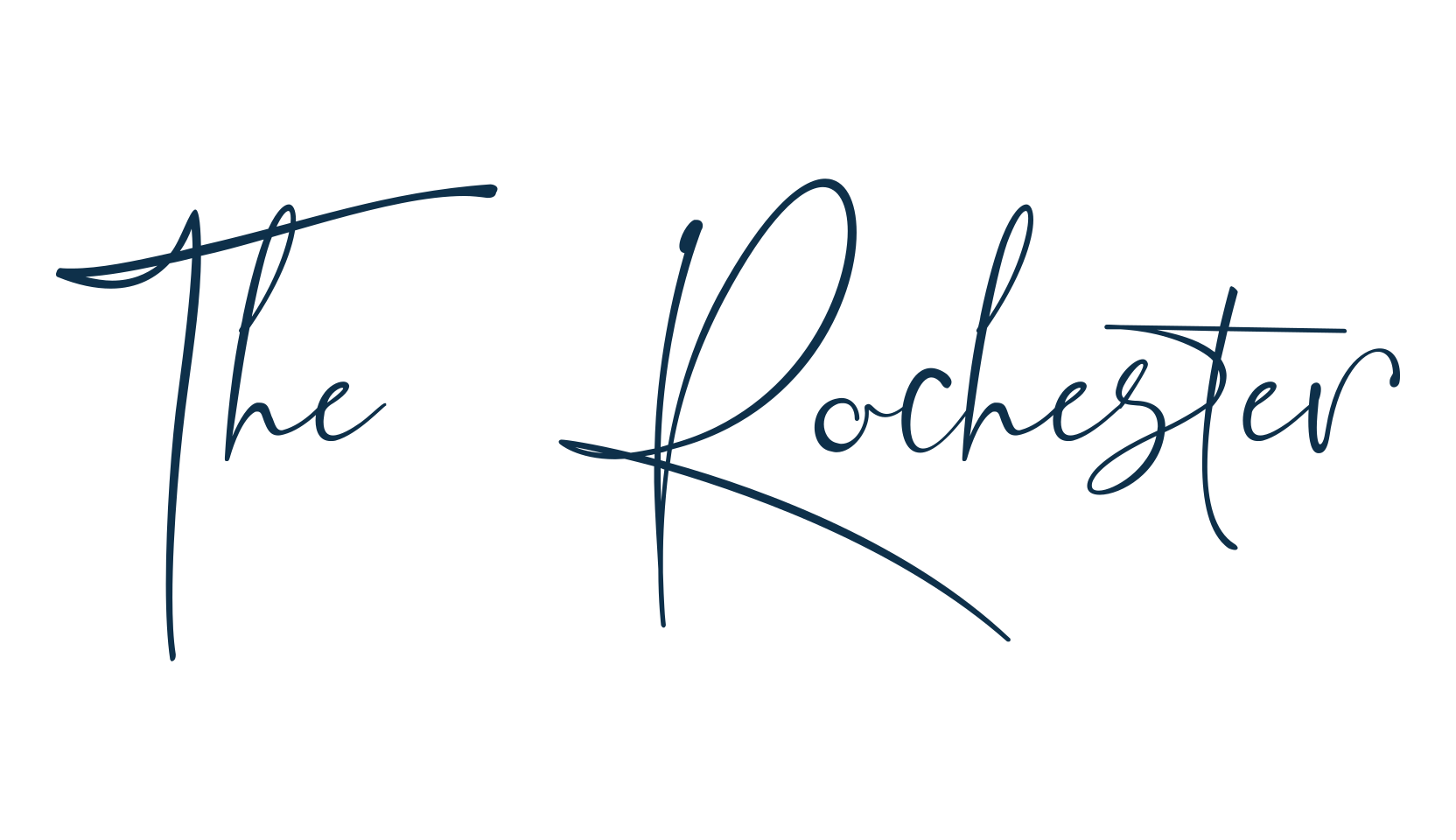 The Rochester, handwriting font preview