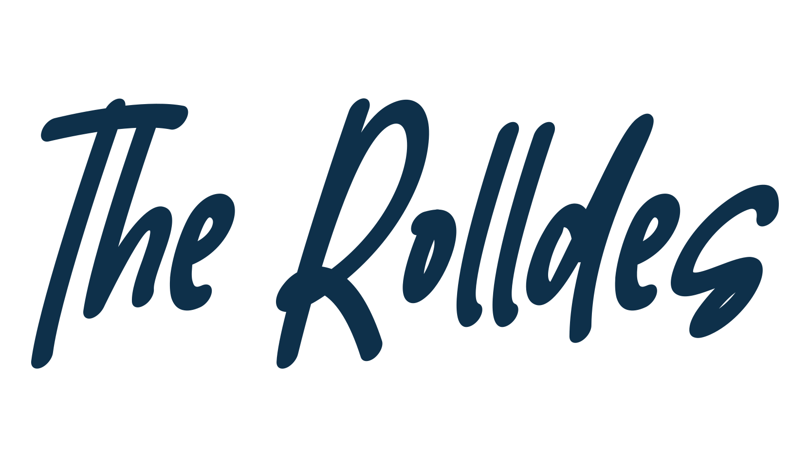 The Rolldes, script handwritten fancy decorative calligraphy font preview