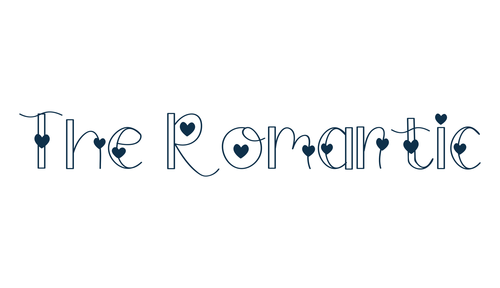 The Romantic (the-romantic-2), fancy decorative font preview