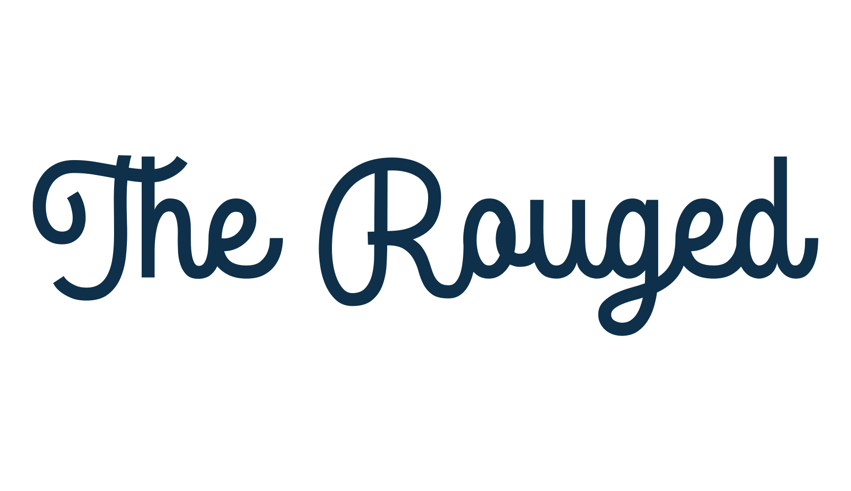 The Rouged, various font preview
