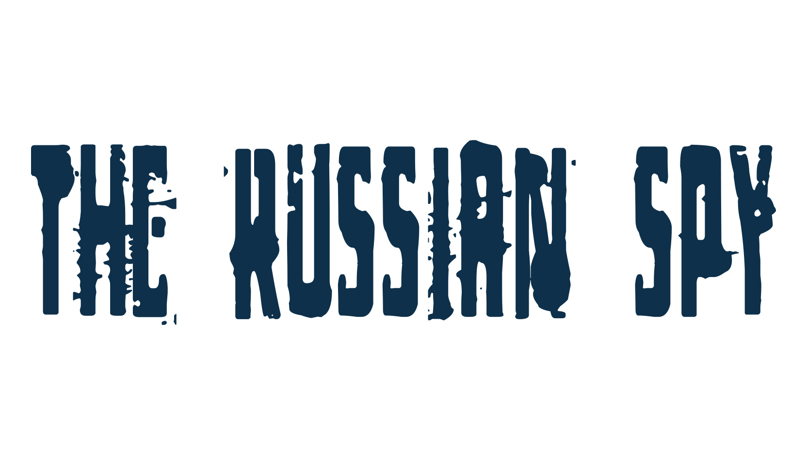 The Russian Spy, destroy font preview