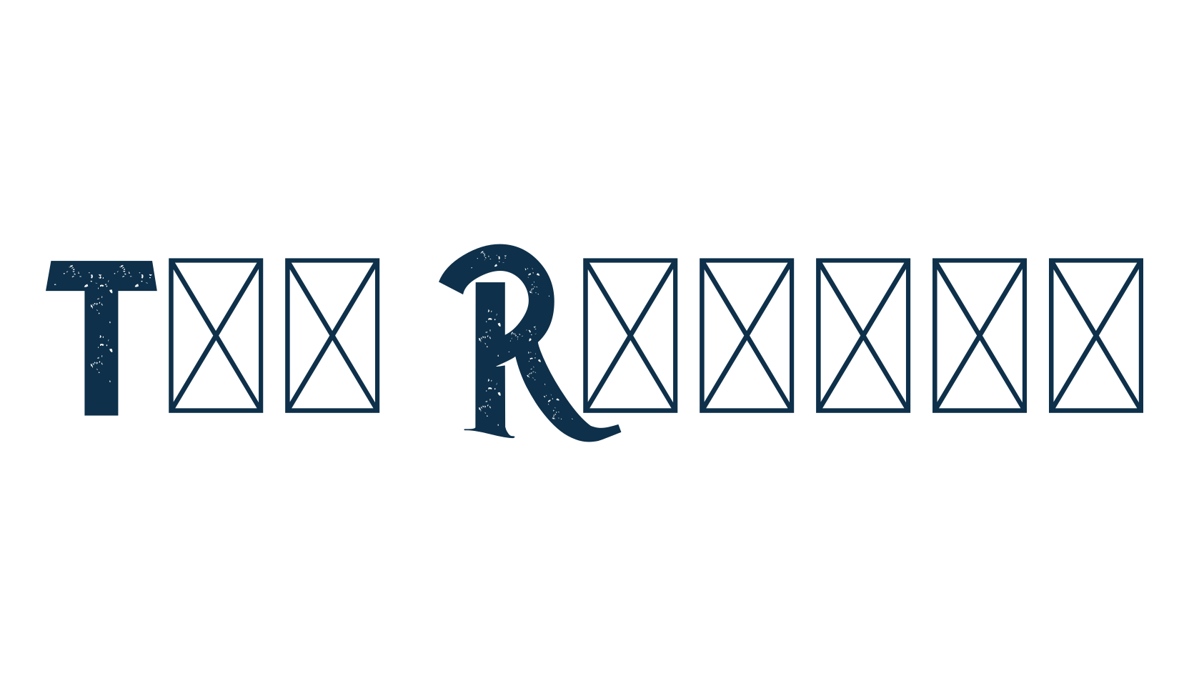 The Rustic, retro font preview
