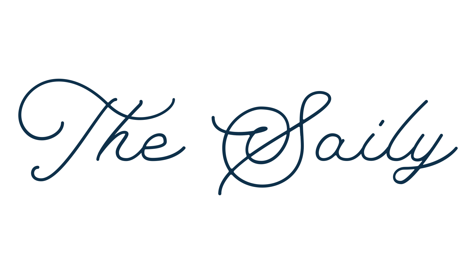The Saily, fancy various decorative script calligraphy font preview