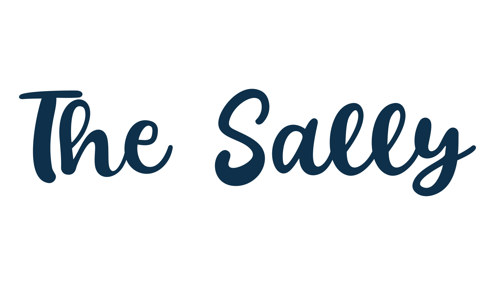 The Sally, various font preview