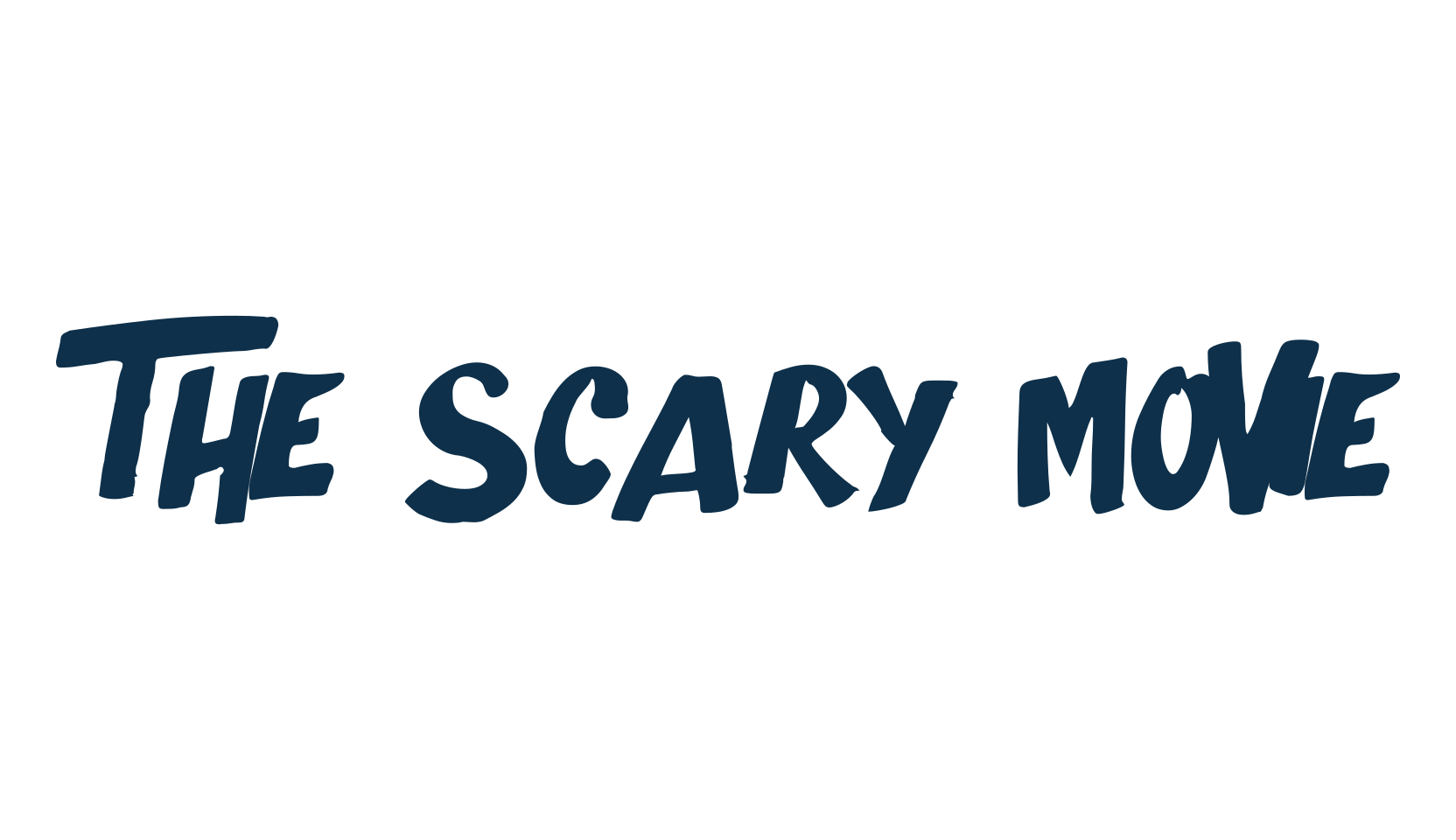 The Scary Movie, holiday halloween fancy decorative horror font preview