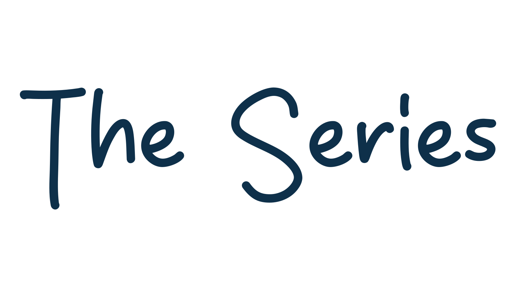The Series, script handwritten fancy decorative calligraphy font preview