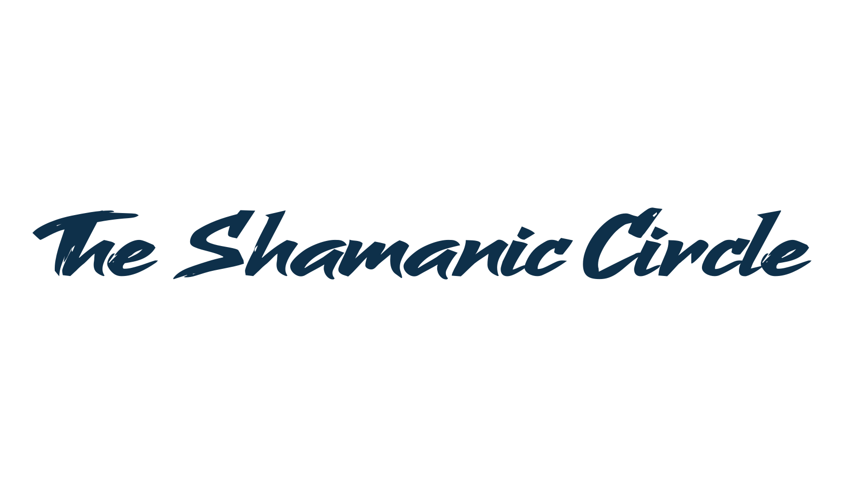 The Shamanic Circle, brush font preview
