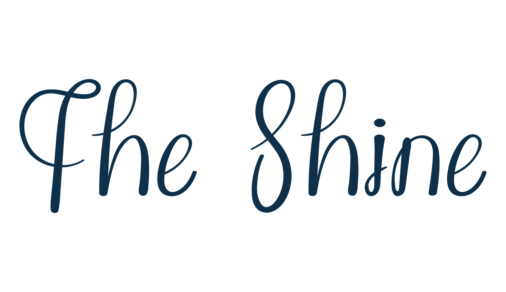 The Shine, display market font preview