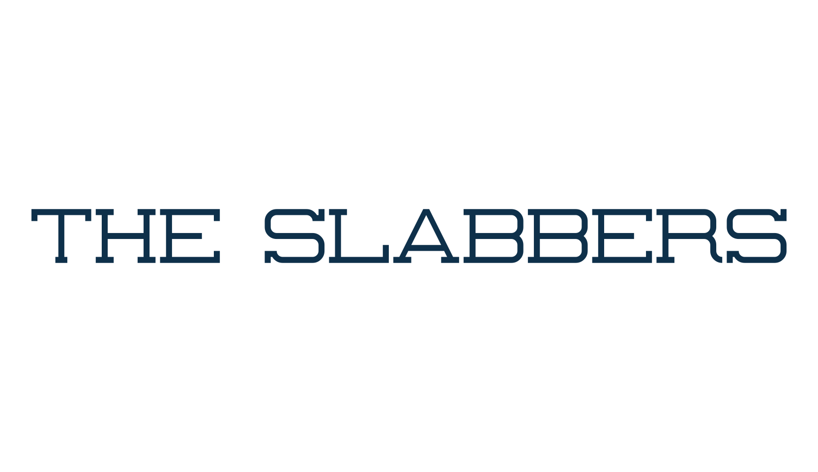 The Slabbers, basic serif font preview