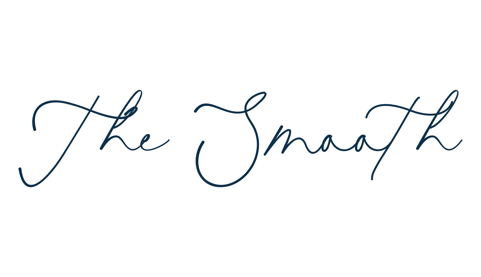 The Smooth, handwriting font preview