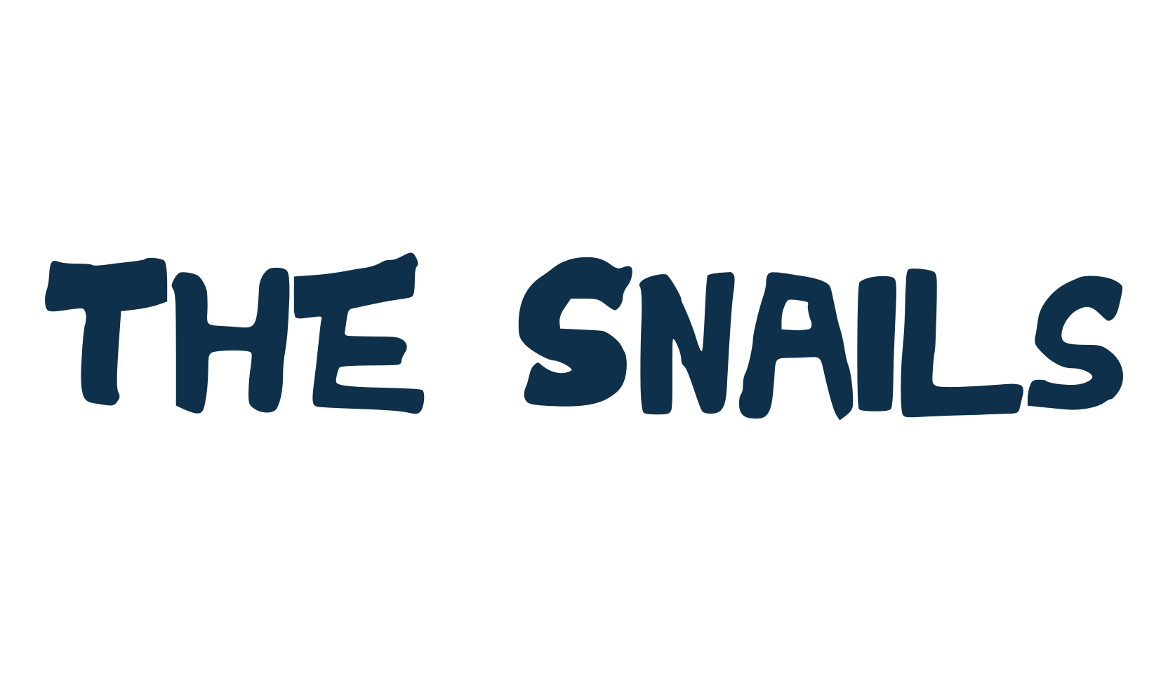 The Snails, fancy cartoon decorative font preview