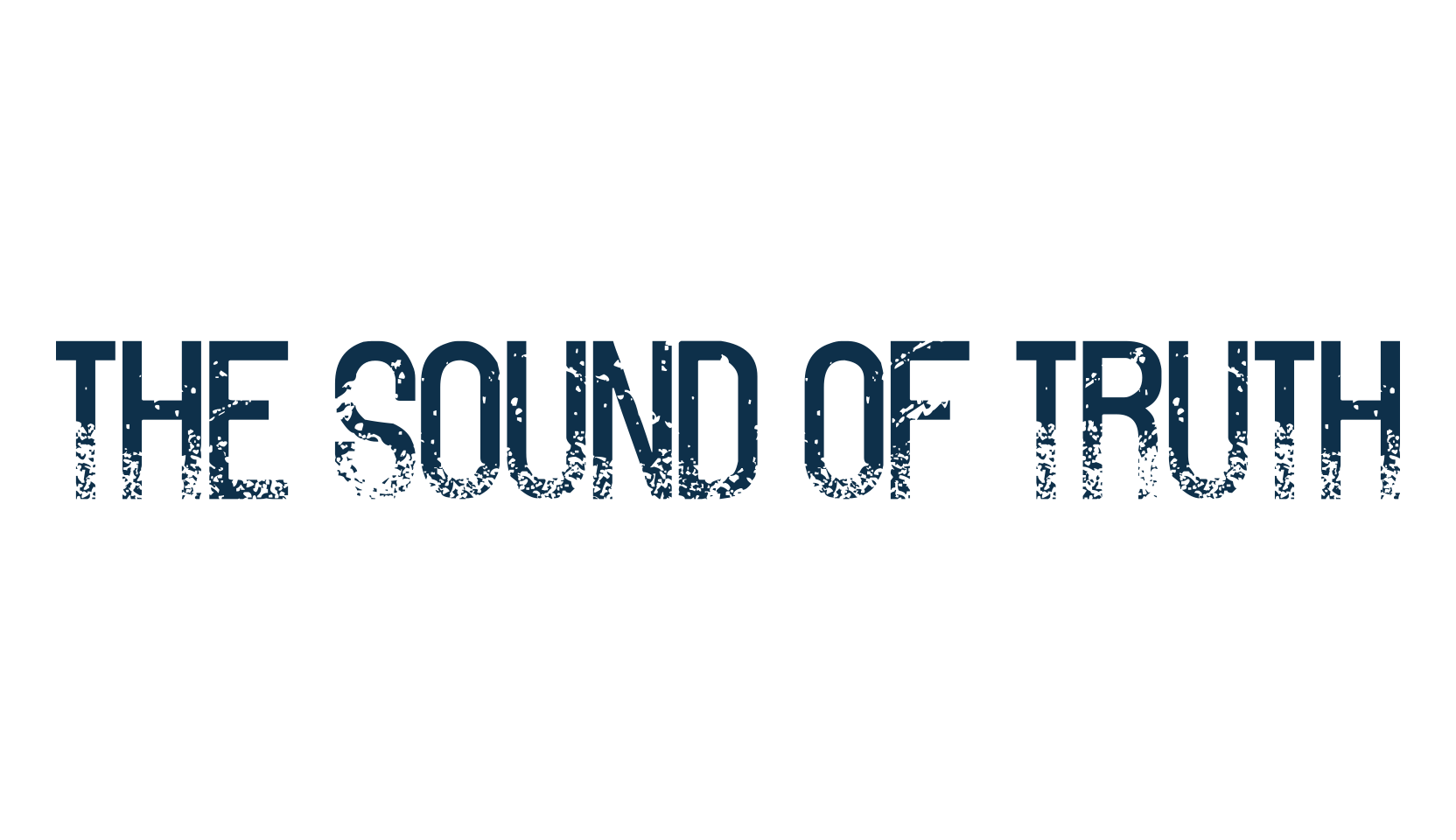 The Sound of Truth, sans serif font preview