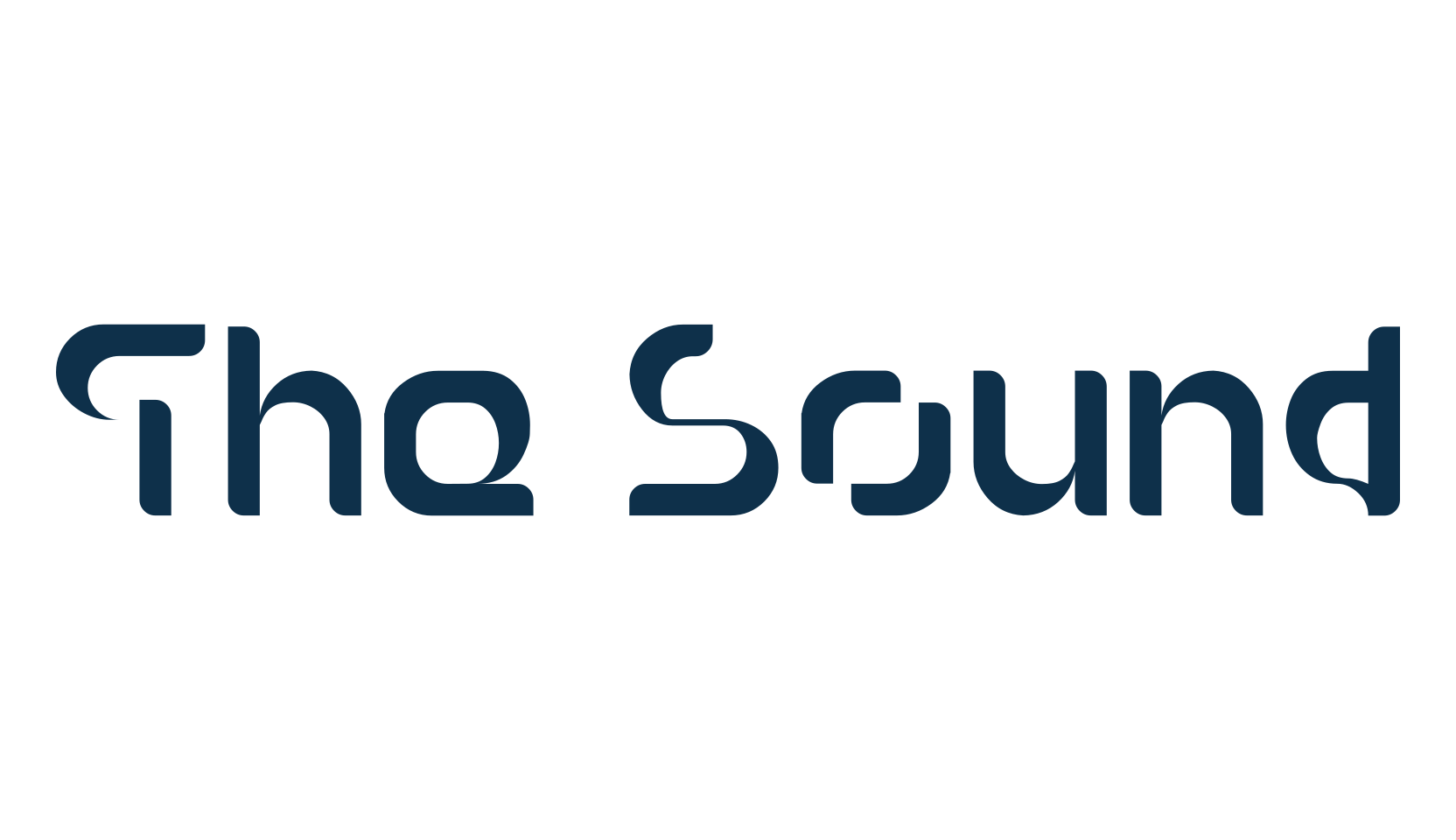 The Sound, fancy various techno sci-fi font preview