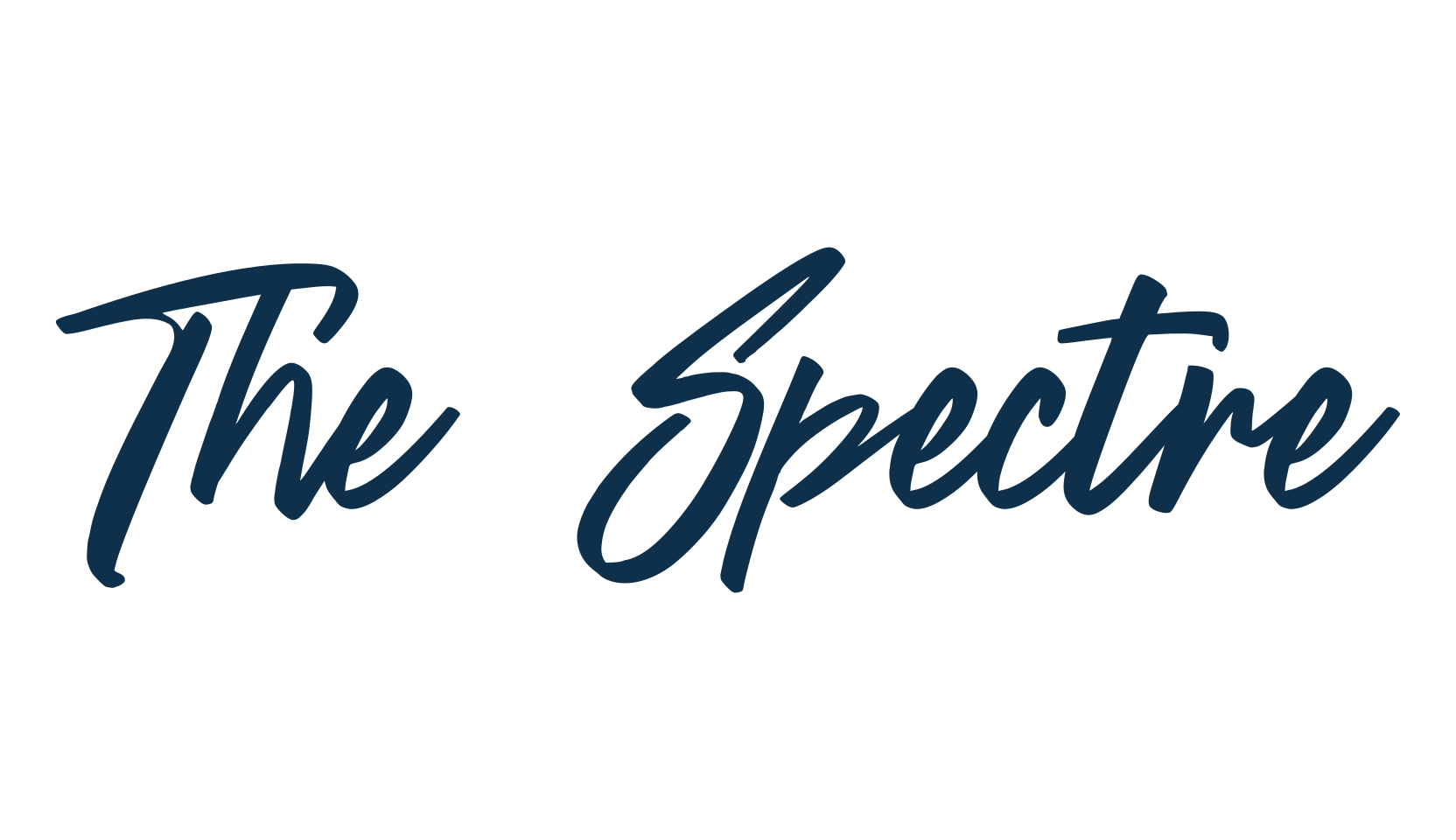 The Spectre, fancy various decorative script calligraphy font preview
