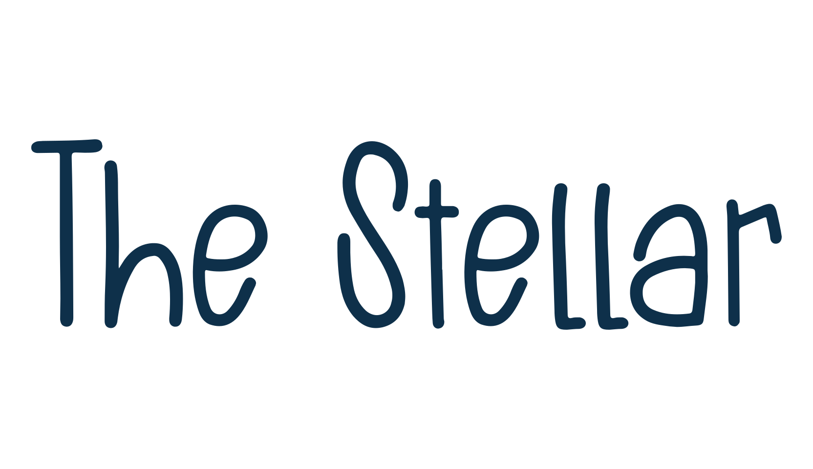 The Stellar, various font preview