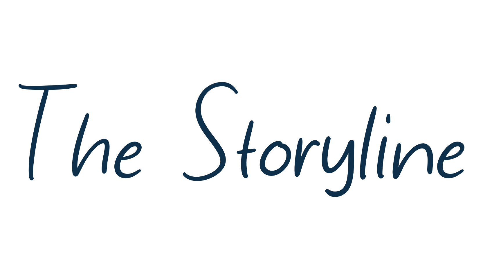 The Storyline, script handwritten fancy decorative calligraphy font preview