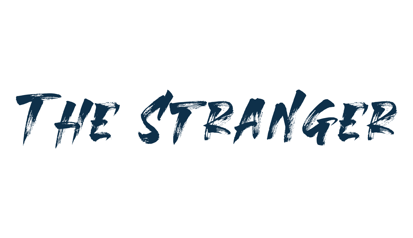 The Stranger, script brush fancy decorative calligraphy font preview