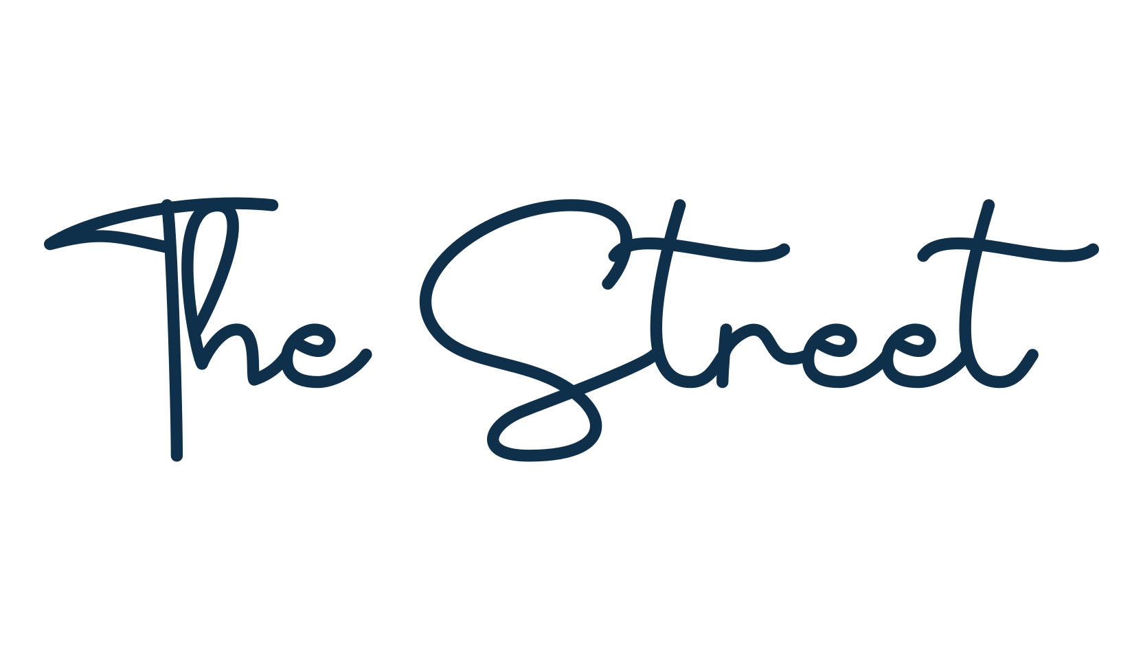 The Street, script handwritten fancy decorative calligraphy font preview