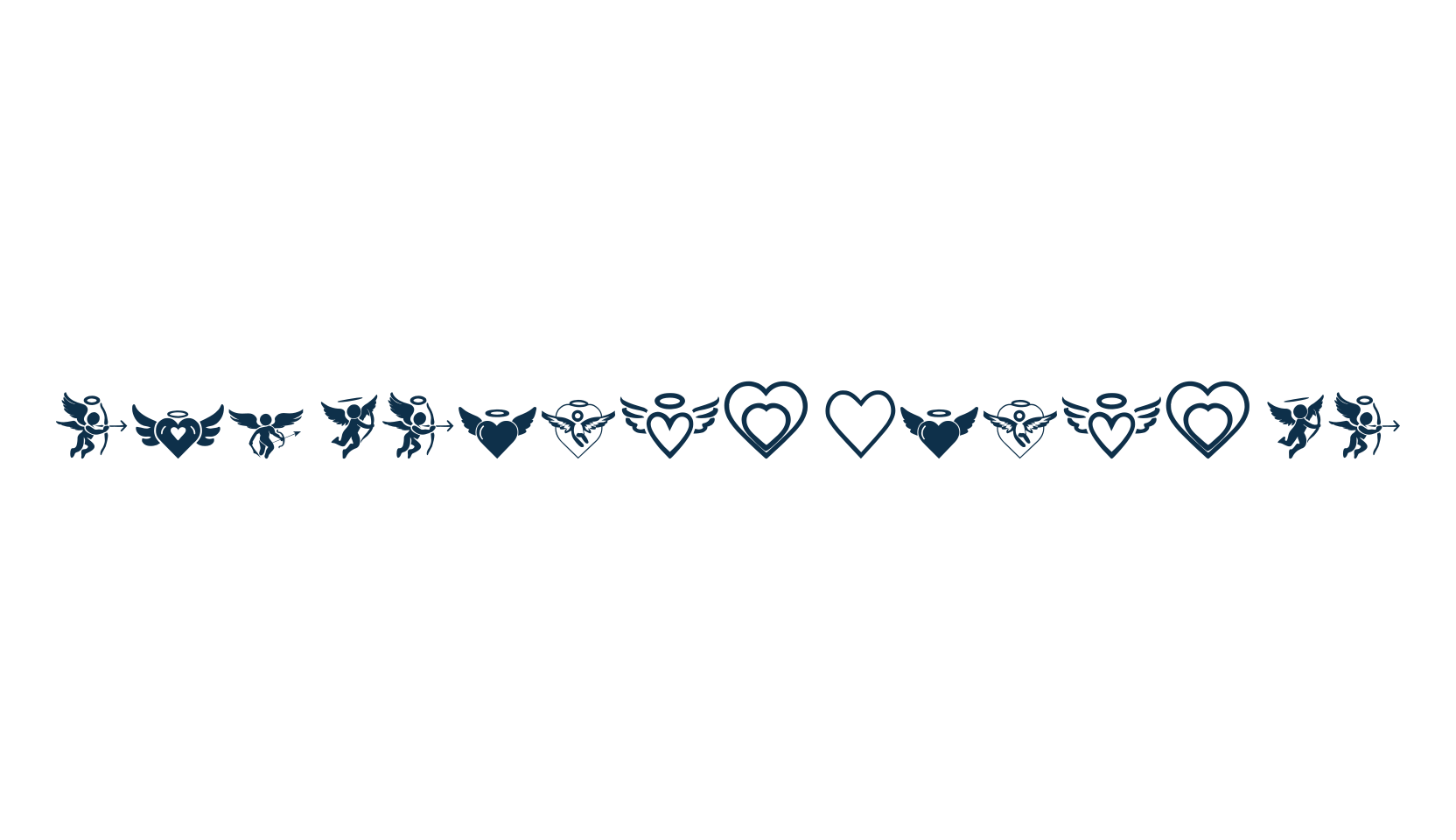 The Stupid Cupid ST, display market font preview