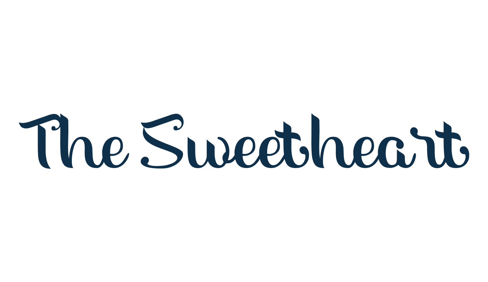 The Sweetheart, fancy various decorative script calligraphy font preview