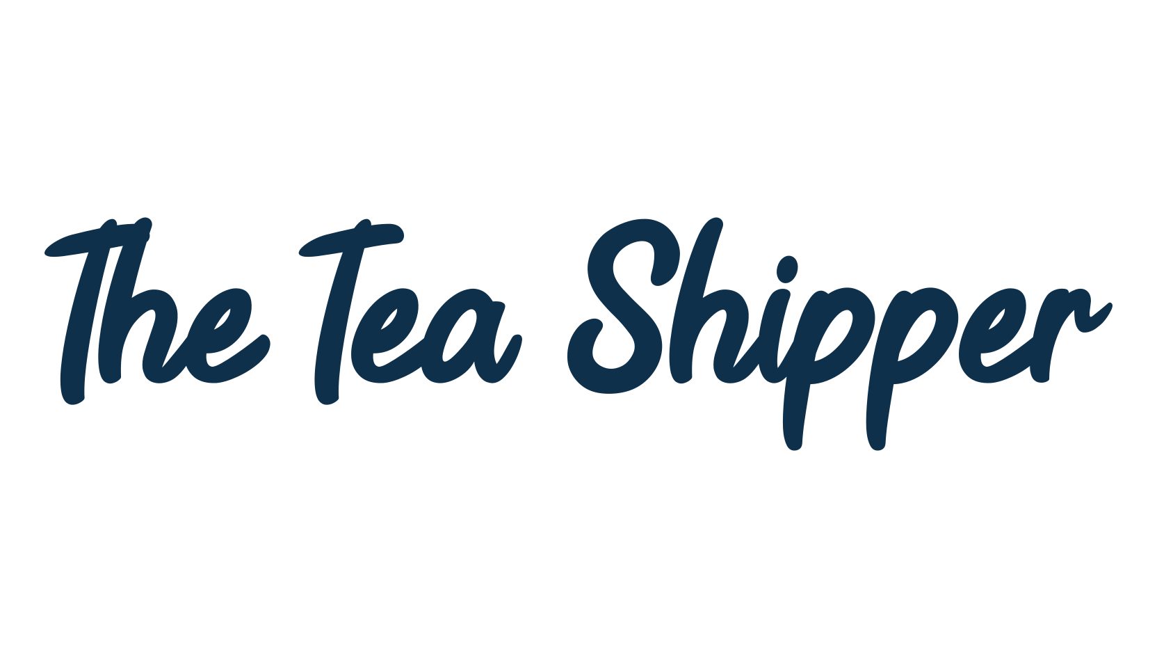 The Tea Shipper, fancy decorative font preview