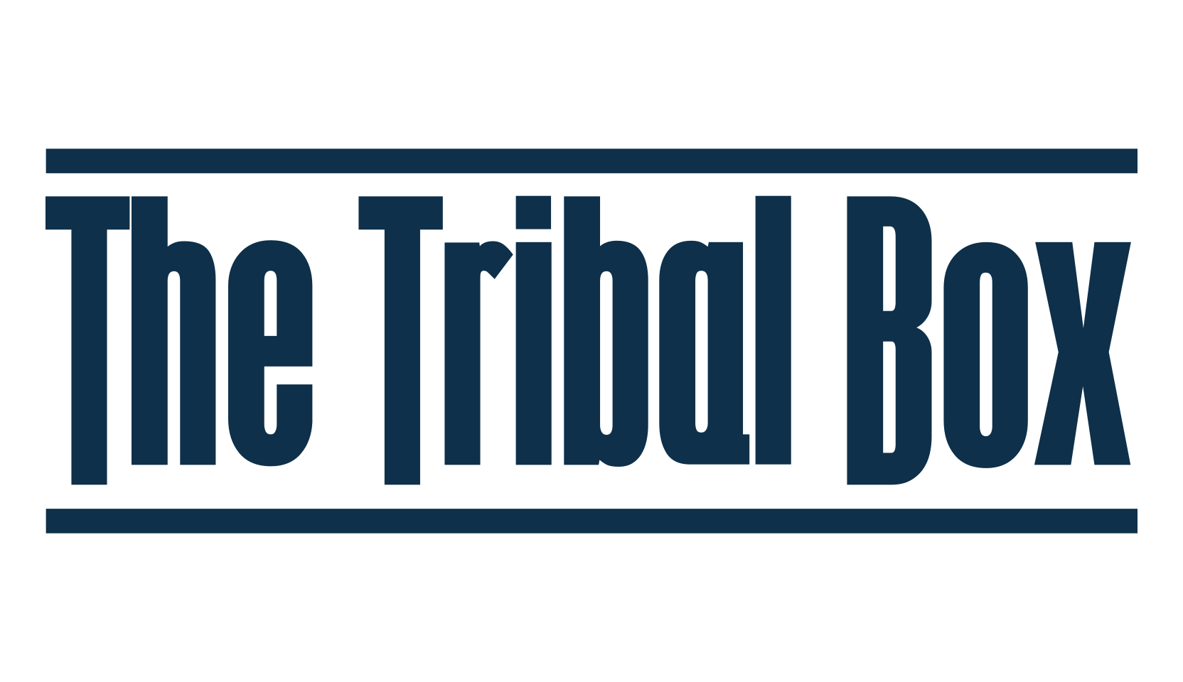 The Tribal Box, fancy retro decorative font preview