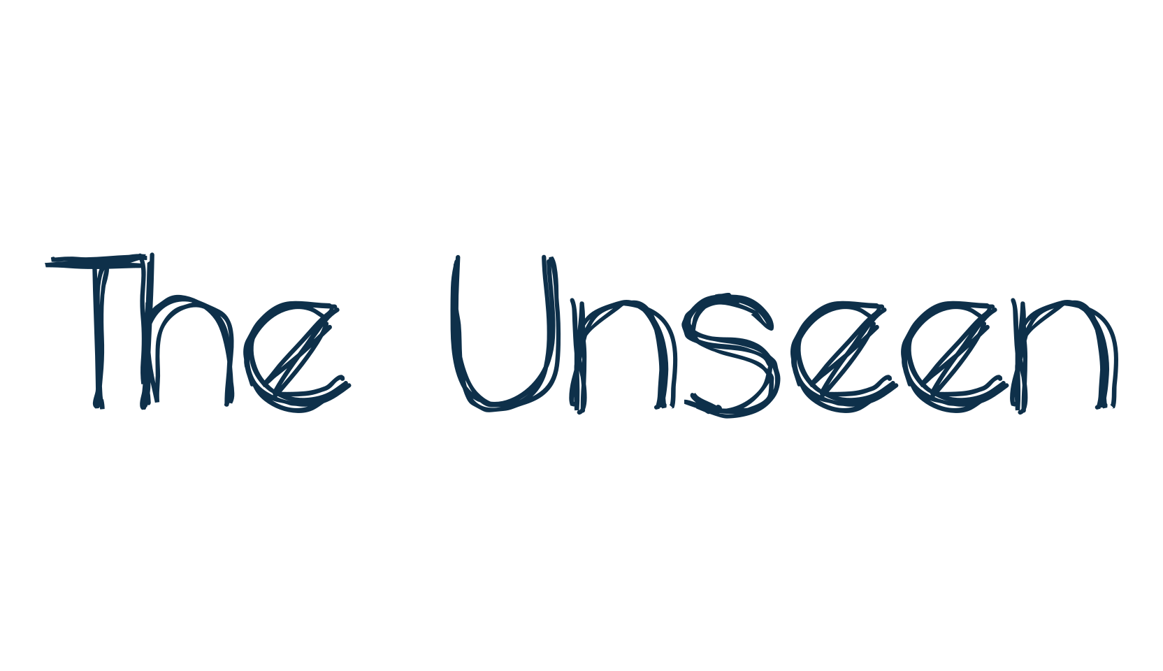 The Unseen, fancy various decorative script calligraphy font preview