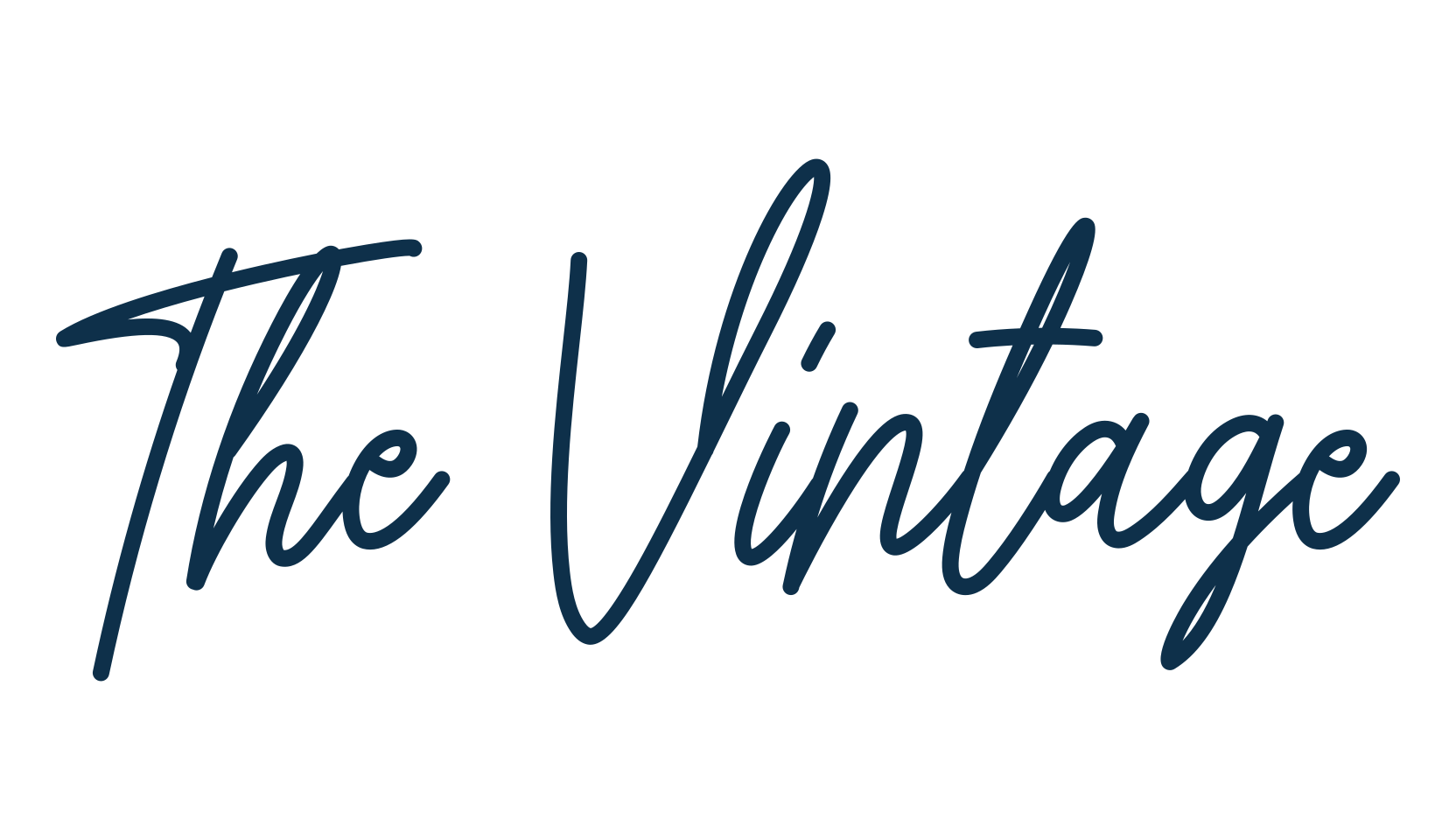 The Vintage (the-vintage), script handwritten fancy decorative calligraphy font preview