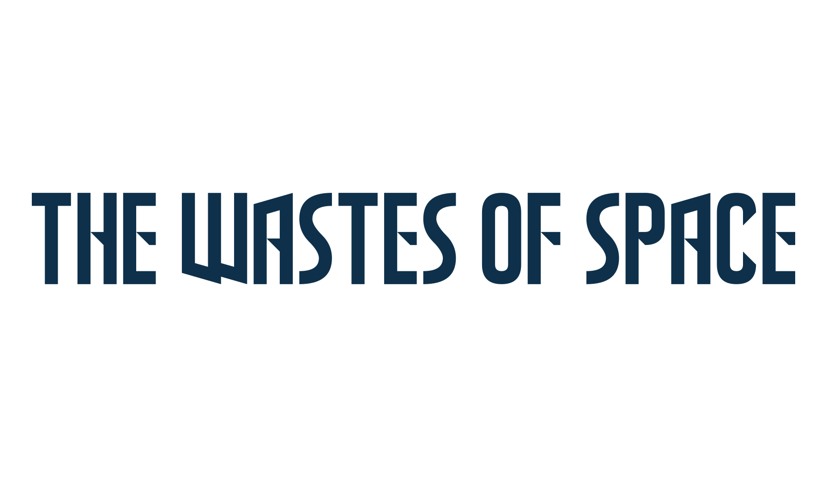 The Wastes of Space, sci-fi font preview