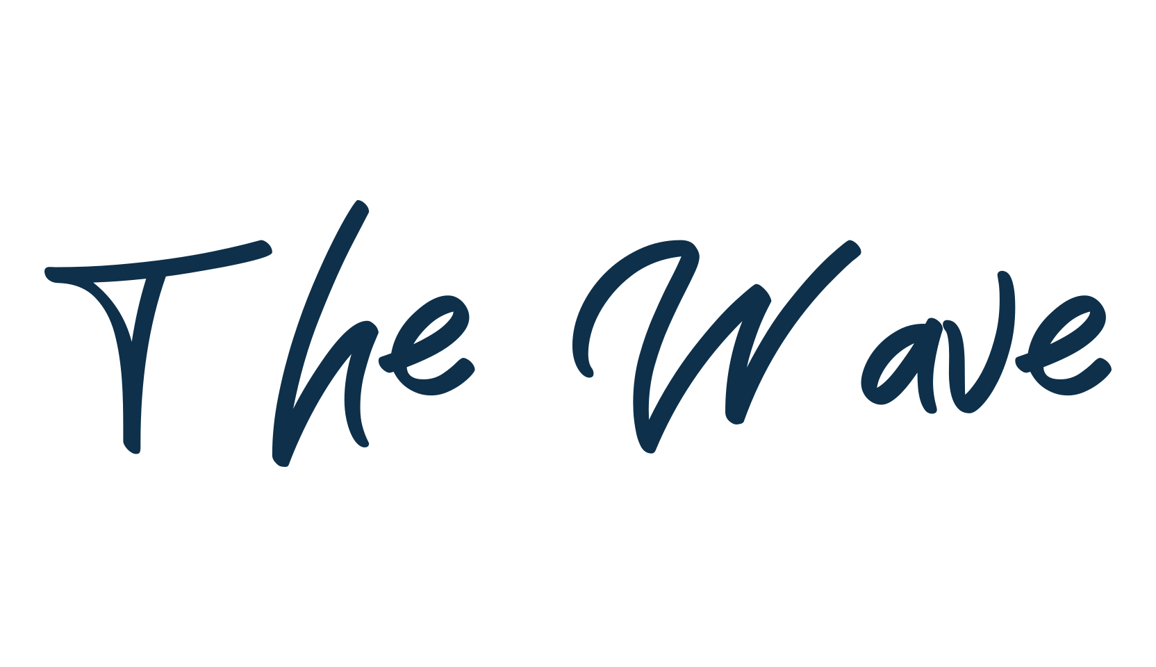 The Wave (the-wave), script handwritten fancy decorative calligraphy font preview