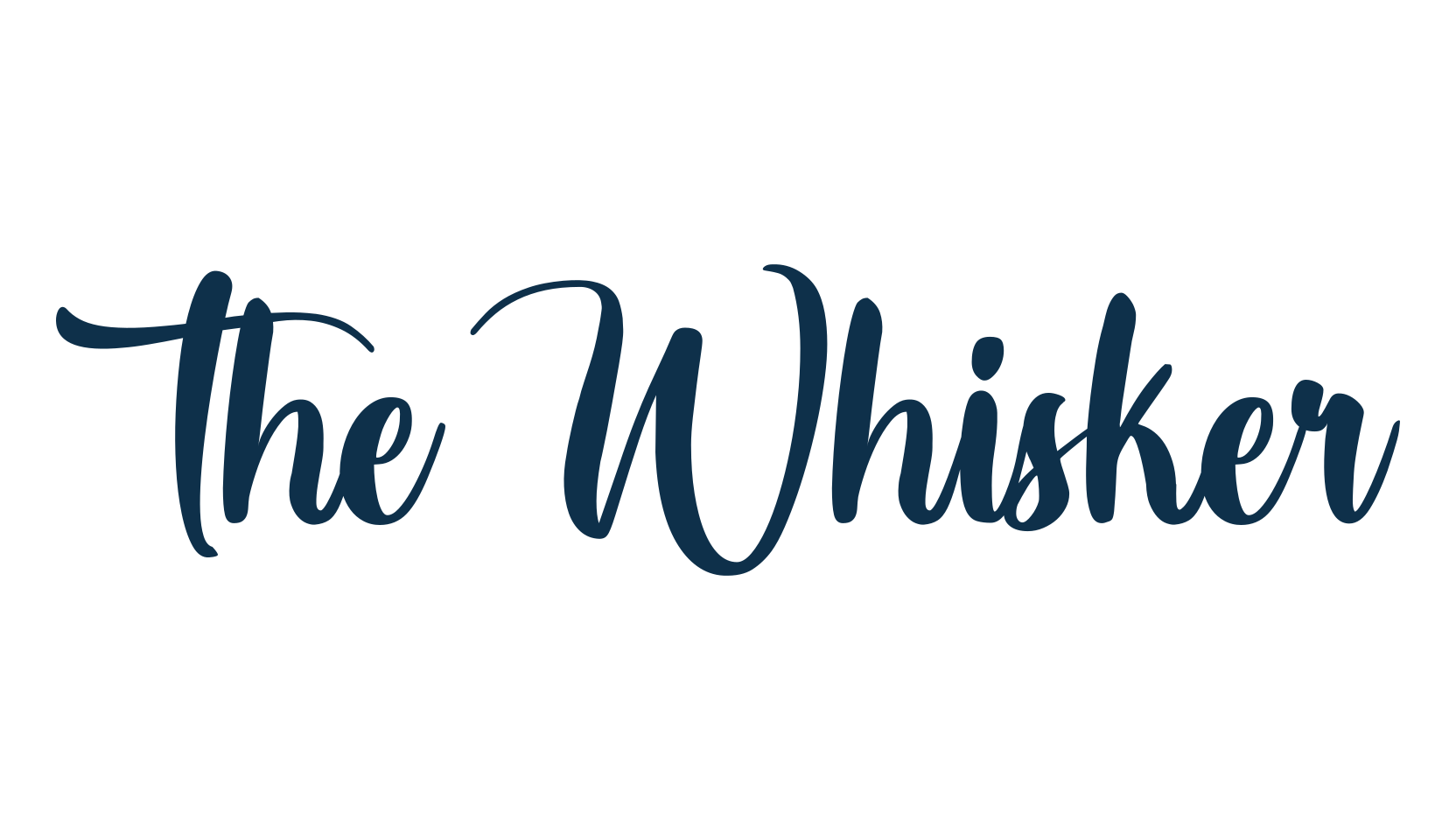 The Whisker, various font preview