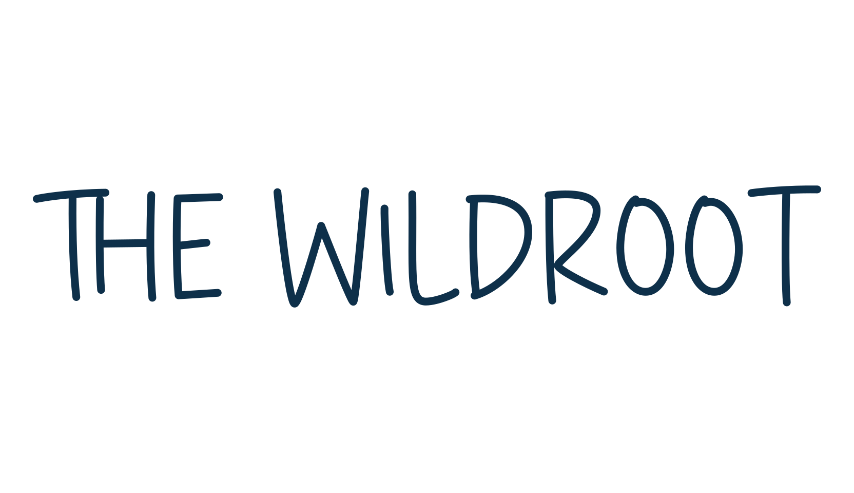 The Wildroot, script handwritten fancy decorative calligraphy font preview