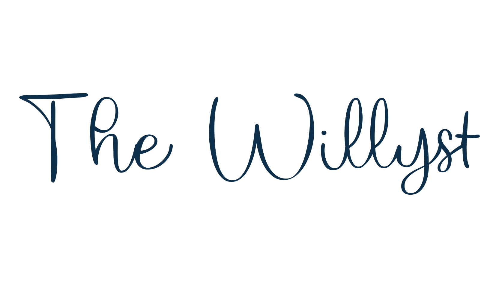 The Willyst, script handwritten fancy decorative calligraphy font preview